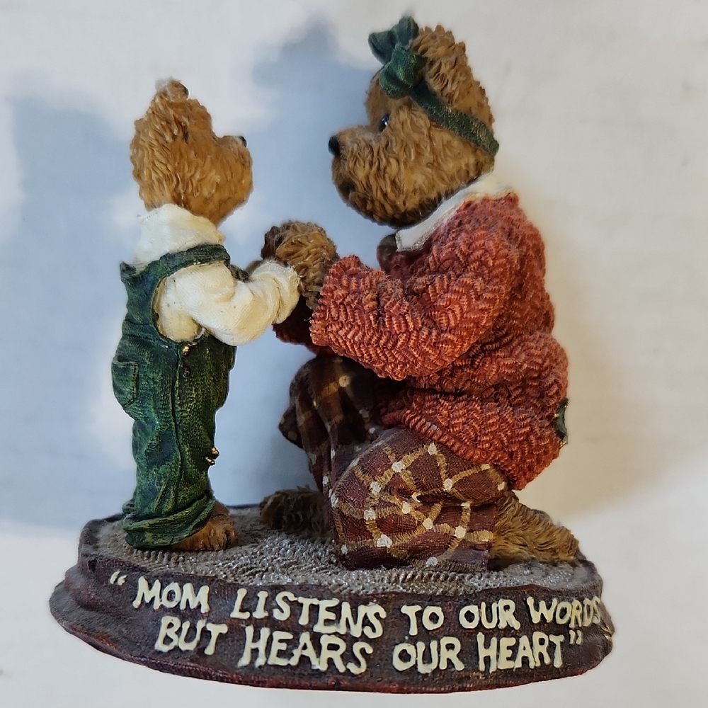 Vintage Boyd's Bear The Bearstone Collection 1st Edition/1903 Mom collec…